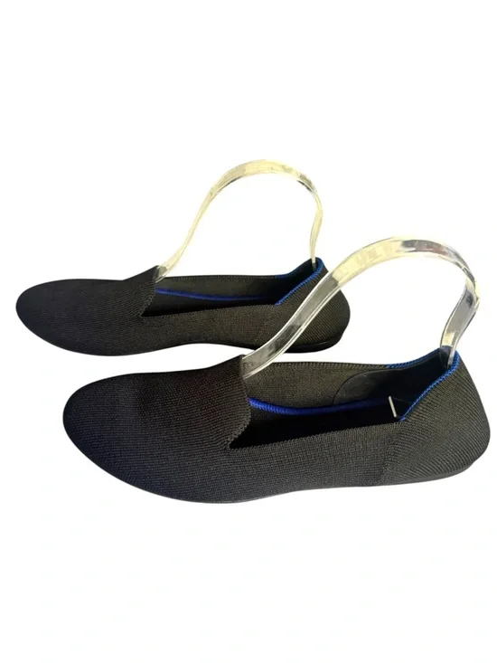 Rothy's Black Knit Slip-On Loafers - Picture 4 of 6